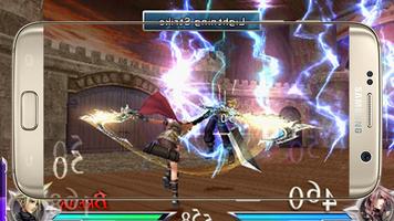 Final Dissidia Fantasy Fighting captura de pantalla 1