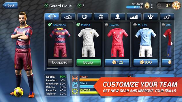 Final kick 2018: Online football apk screenshot