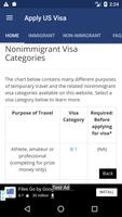 Apply US Visa captura de pantalla 2