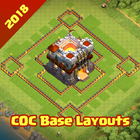 COC Base Layouts icône