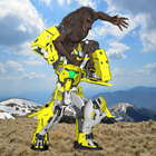 ikon Werewolf Robot Ice World War