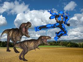 Robot Dinosaur War syot layar 1