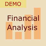 Financial analysis demo icon