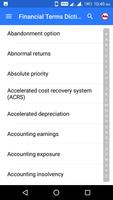 Financial Terms 스크린샷 1