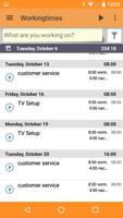 Qlaqs Timesheet الملصق