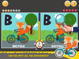 Find Differences alphabet game screenshot 3