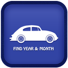 Find Year and Month of Vehicle icon