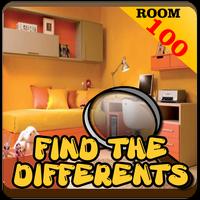 Find Differences Room Lv 100 imagem de tela 1