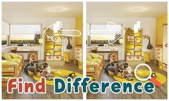 Find Differences : Kid Room-poster