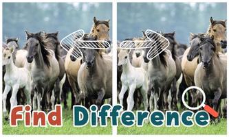 Find Differences Horses capture d'écran 2