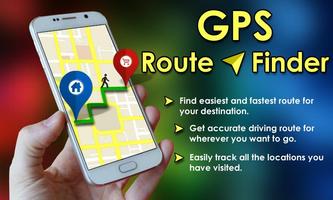 Poster GPS route finder