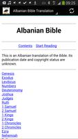 Albanian Bible Translation постер