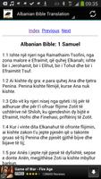 Albanian Bible Translation تصوير الشاشة 2