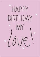 Birthday Greetings الملصق