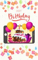 Birthday Greetings تصوير الشاشة 2