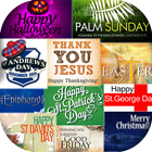 Christian Greetings Wishes أيقونة