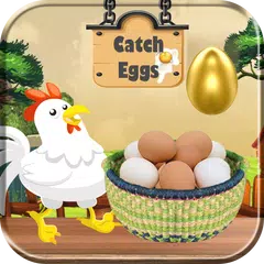 Скачать Поймать яйца - бесплатные игры APK