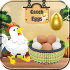 Catch oeufs - Jeu Gratuit icône