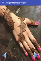 Fingers Mehndi Design Screenshot 2