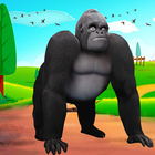Gorilla Run Zeichen