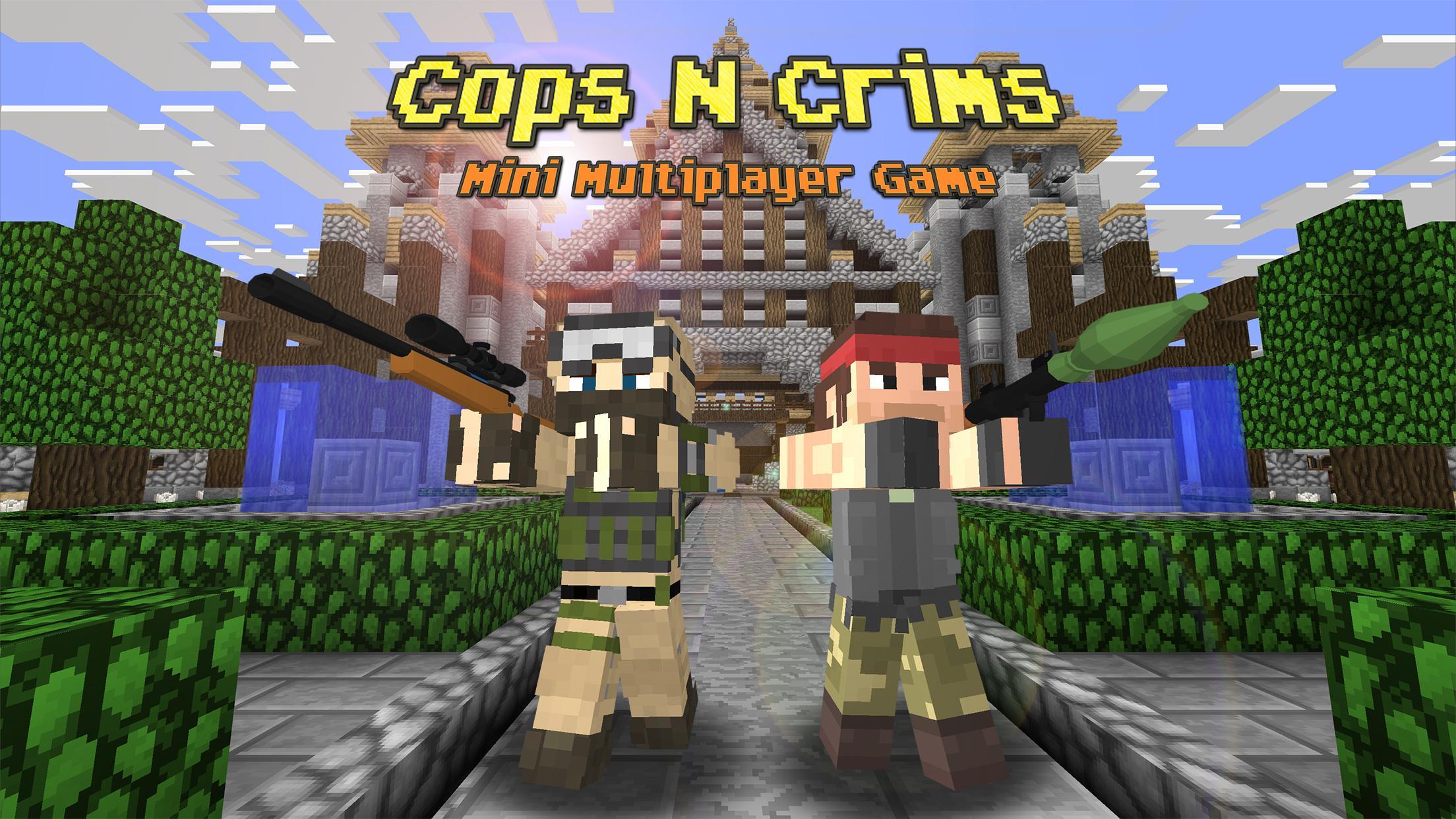 Multiplayer for Minecraft pe. Cops n Robbers fps 1.0. Woorp игра. RPG_fps_game_Assets_Industrial.
