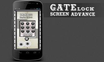 Gate Lock Screen Advance Affiche