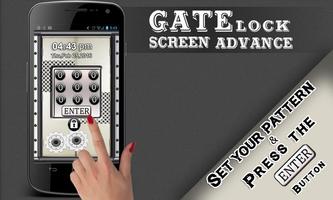 Gate Lock Screen Advance capture d'écran 1