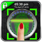 Finger Print Lock Screen Prank آئیکن