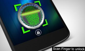 Finger Print Lock Screen Prank-poster