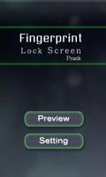 Finger Print Lock Screen Prank imagem de tela 1