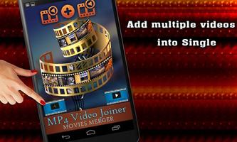 MP4 Video Joiner-MOVIES MERGER پوسٹر