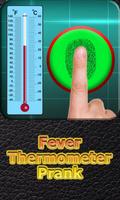 Fever Thermometer Finger Prank الملصق