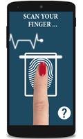 Fingerprint Blood Pressure Calculator Prank capture d'écran 2