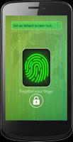Fingerprint lock screen prank poster