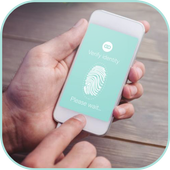 FingerPrint Lock Screen Prank-icoon