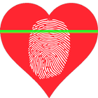 Fingerprint Love Scanner Zeichen