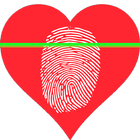 Fingerprint Love Scanner ไอคอน