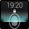 Fingerprint- Sperre Bildschirm Zeichen