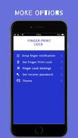 Fingerprint Lock Screen captura de pantalla 1