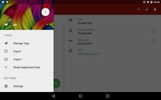 Password Book for Tablet الملصق