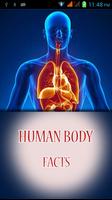 Human Body Amazing Facts Poster