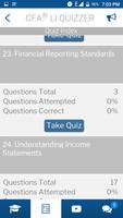 FinStudyClub CFA® LI Quizzer ภาพหน้าจอ 2