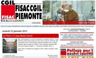 FISAC CGIL Piemonte News poster