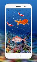 Fish Live 3D Wallpaper 2018 : Dynamic Aquarium Koi screenshot 1