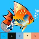 APK Pesci di colore per numero, co