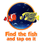 Fishes A and C: Find and tap icon