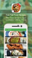Free Fish Food Recipes Affiche