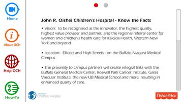 Oishei Children's Hospital AR capture d'écran 1