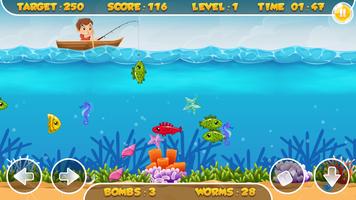 Fishing Frenzy - Fish Catching Game Ekran Görüntüsü 3