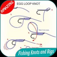 300+ Fishing Knots and Rigs Affiche